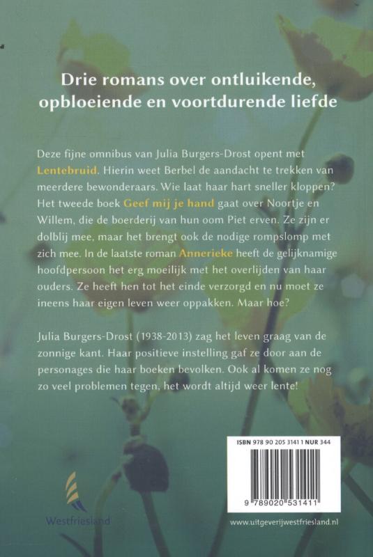 Achterkant van Voor altijd lente omnibus
