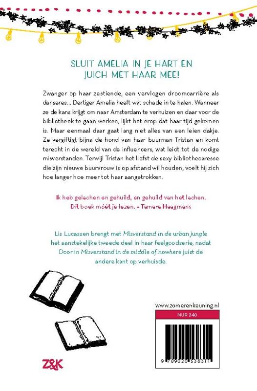 Achterkant van Misverstand in de urban jungle