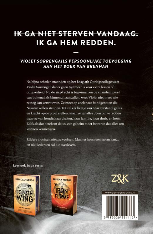 Achterkant van Door duisternis gesmeed