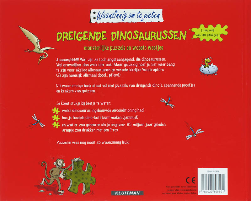Achterkant van Dreigende dinosaurussen