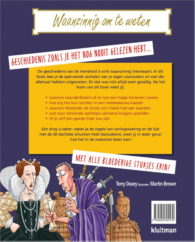 Achterkant van De gruwelijke geschiedenis van de hele wereld