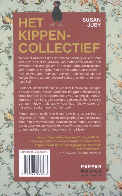 Achterkant van Het kippencollectief