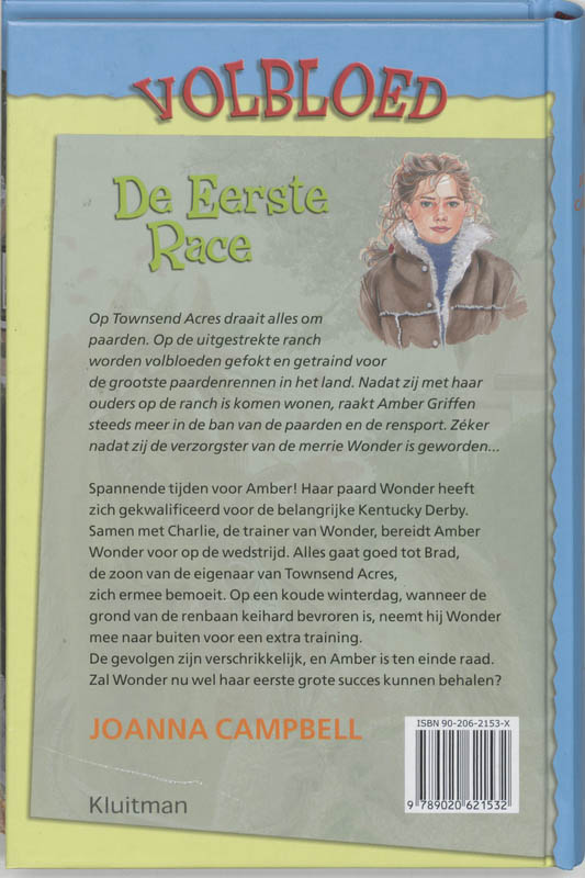 Achterkant van De eerste race