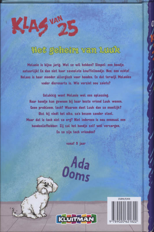 Achterkant van Het geheim van Luuk