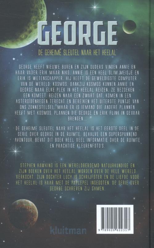 Achterkant van De geheime sleutel naar het heelal
