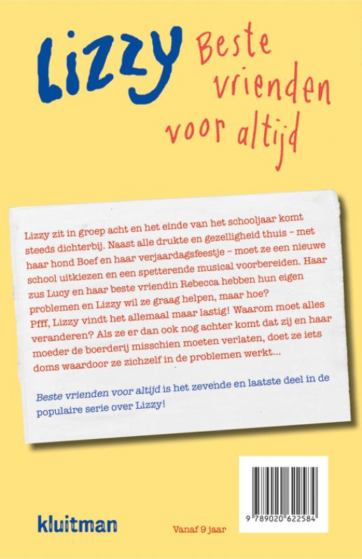 Achterkant van Beste vrienden voor altijd