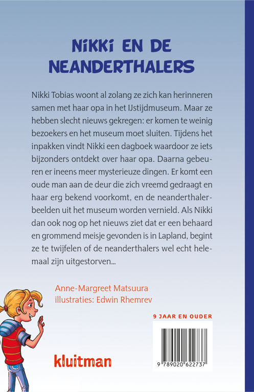 Achterkant van Nikki en de neanderthalers