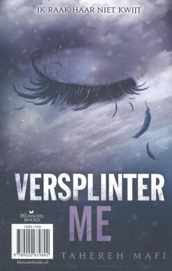 Achterkant van Verwoest me