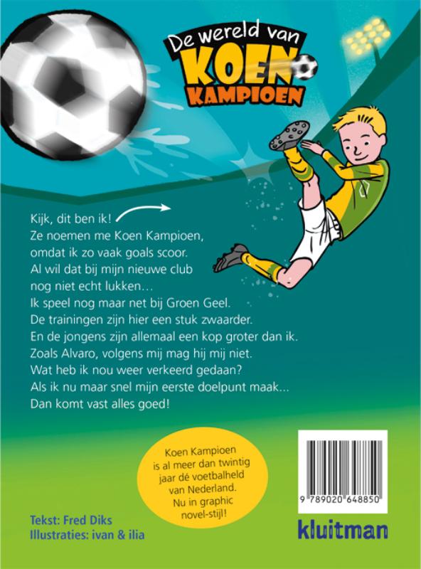 Achterkant van De wereld van Koen Kampioen