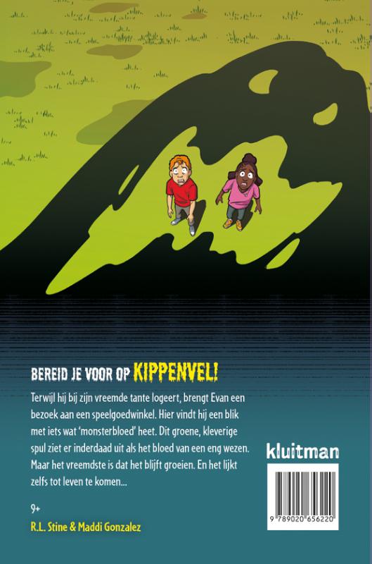 Achterkant van Monsterbloed