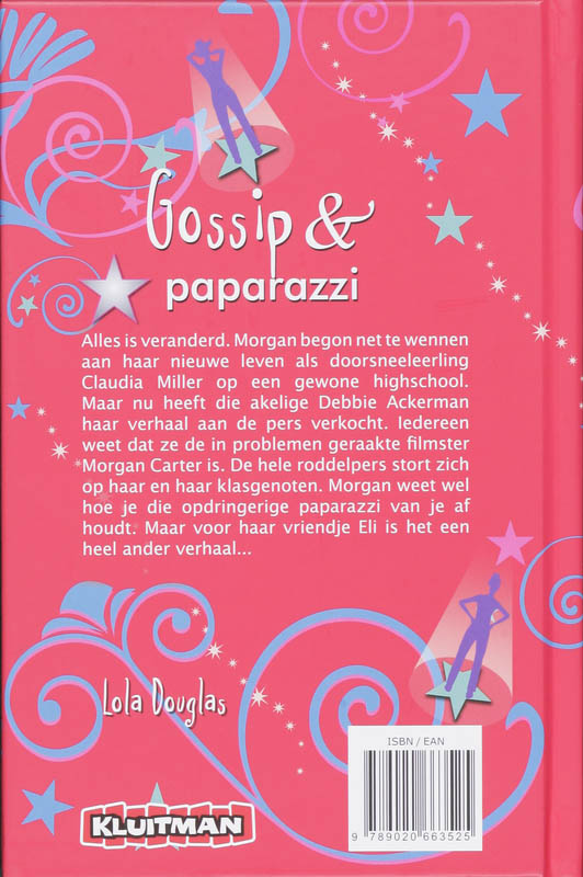 Achterkant van Gossip & paparazzi