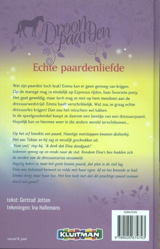 Achterkant van Echte paardenliefde