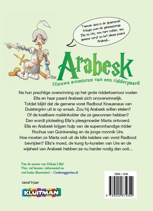 Achterkant van Meer avonturen van een ridderpaard