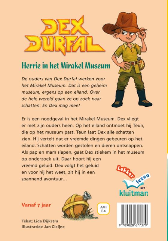 Achterkant van 3 Herrie in het Mirakel Museum