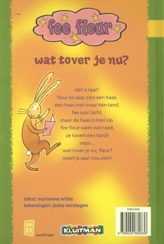 Achterkant van Wat tover je nu?