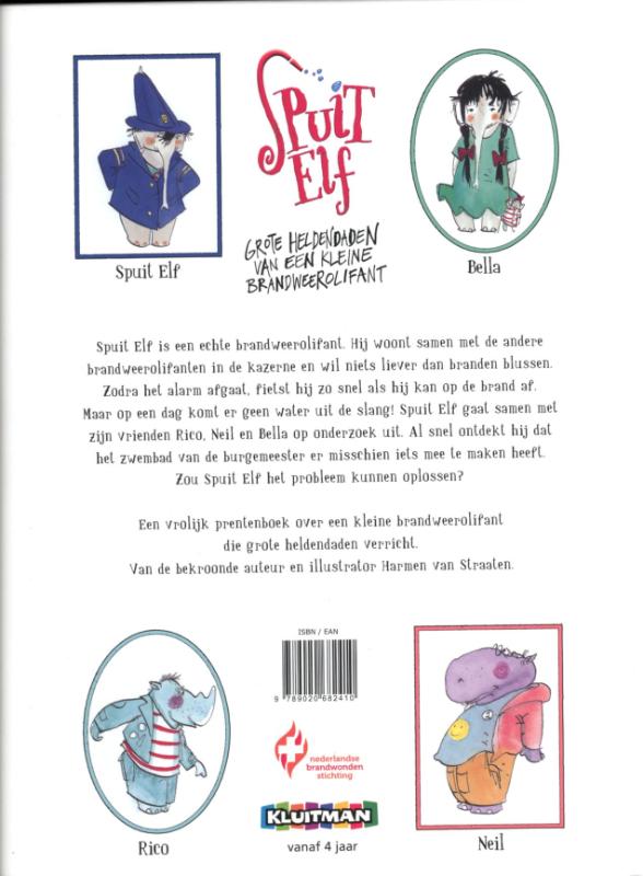 Achterkant van Spuit Elf