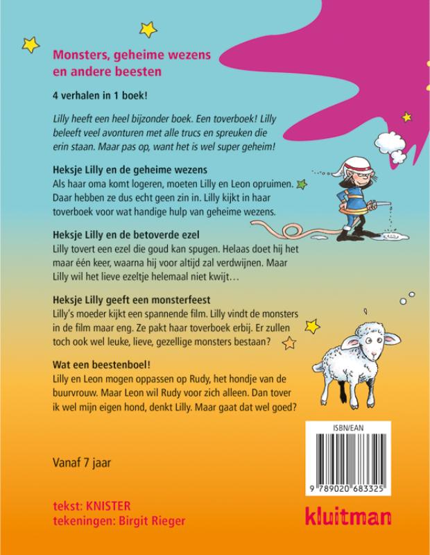 Achterkant van Monsters, geheime wezens en andere beesten