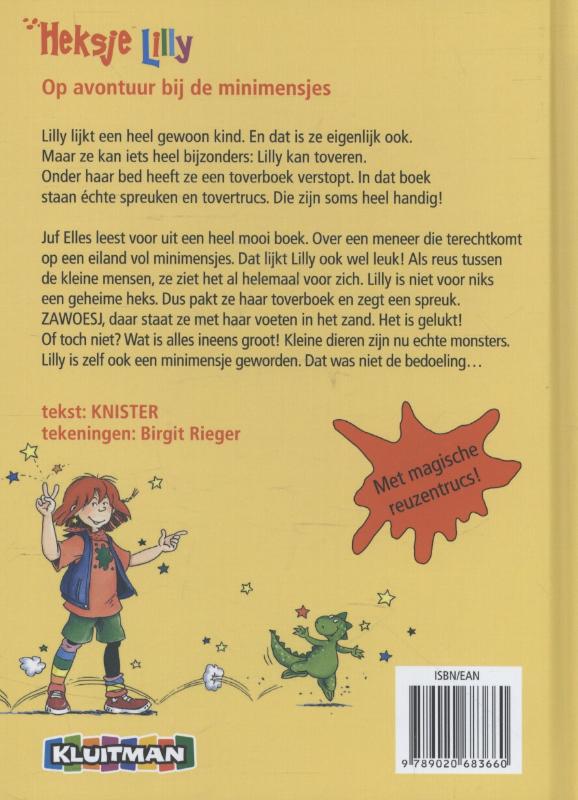 Achterkant van Op avontuur bij de minimensjes