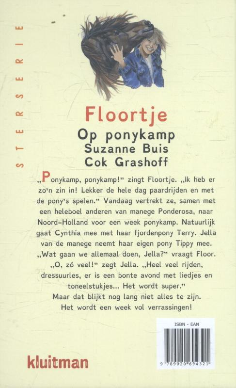 Achterkant van Floortje op ponykamp