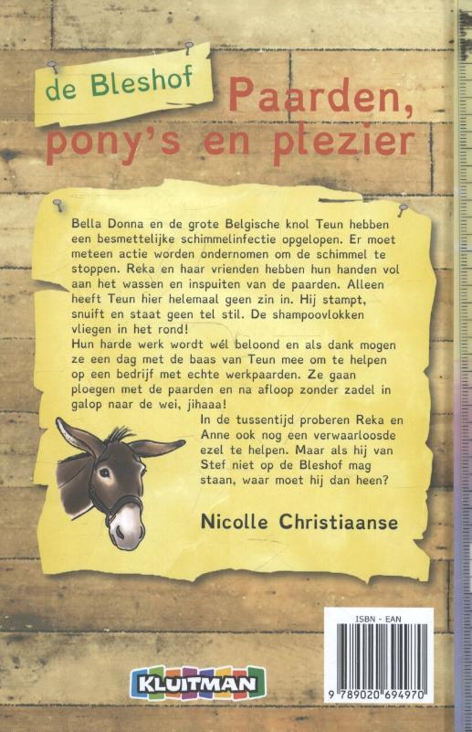Achterkant van Paarden, pony's en plezier