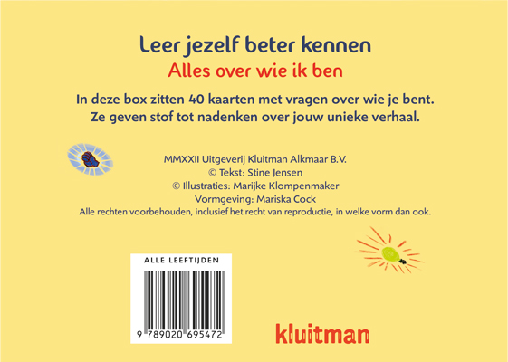 Achterkant van Leer jezelf beter kennen