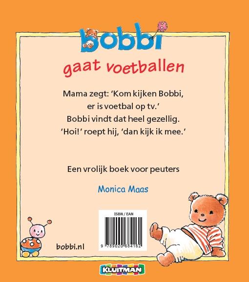 Achterkant van Bobbi gaat voetballen, pakket 3 stuks