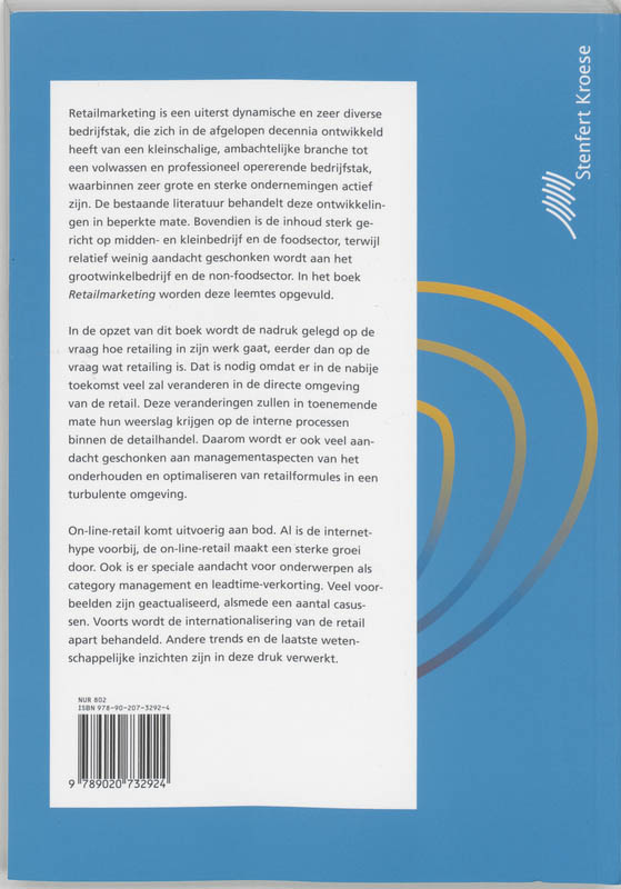 Achterkant van Retailmarketing