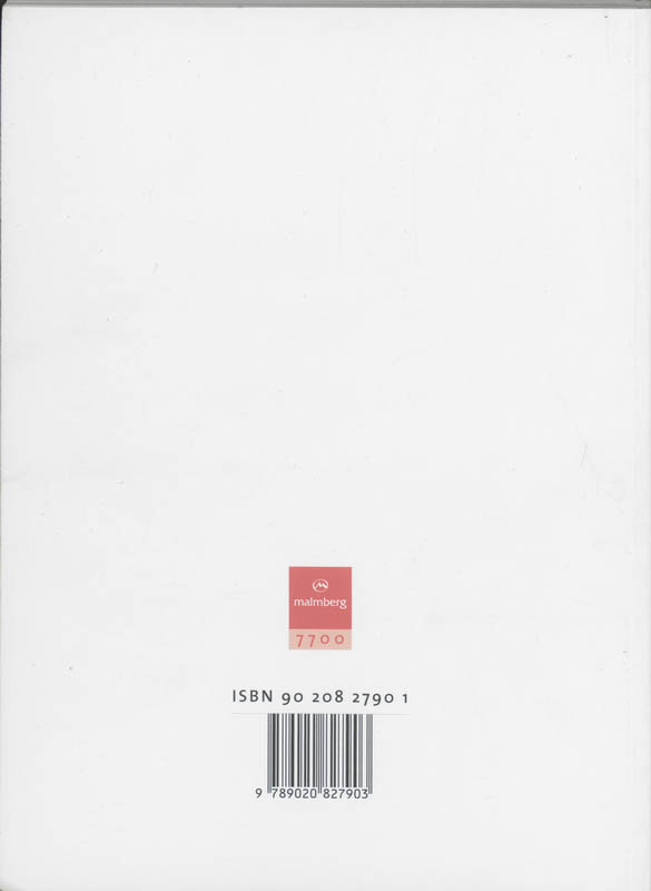 Achterkant van Leerlingenboek