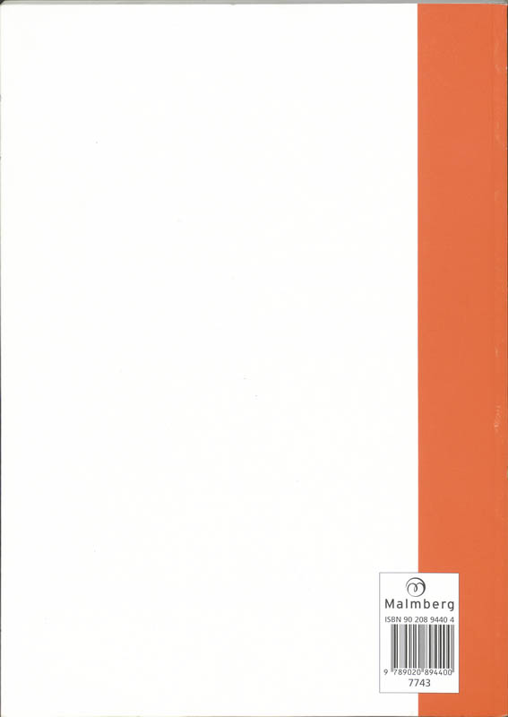 Achterkant van Antwoordenboek