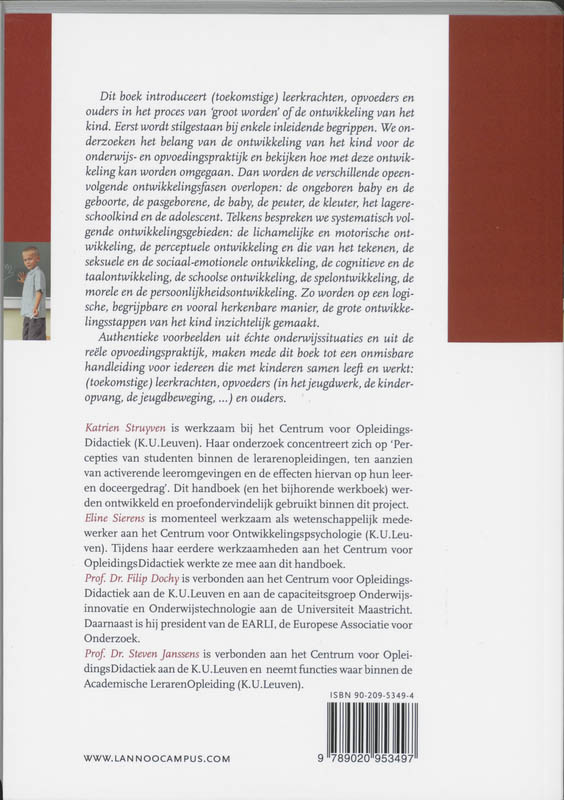 Achterkant van Groot worden