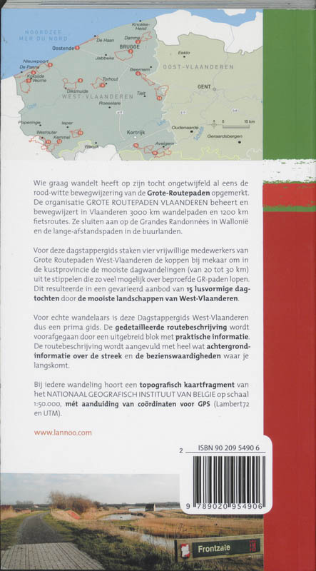 Achterkant van West-Vlaanderen