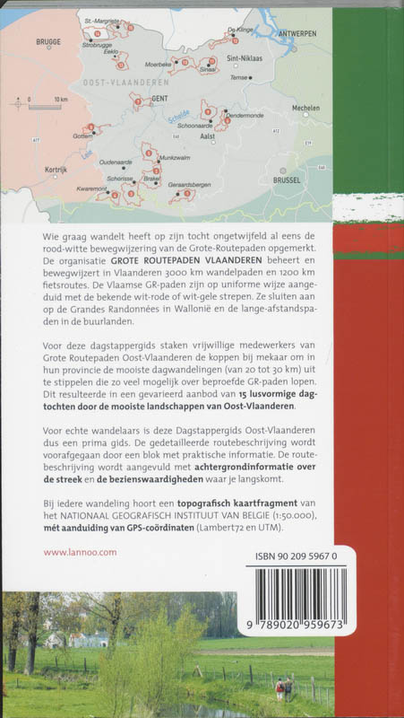 Achterkant van Oost-Vlaanderen