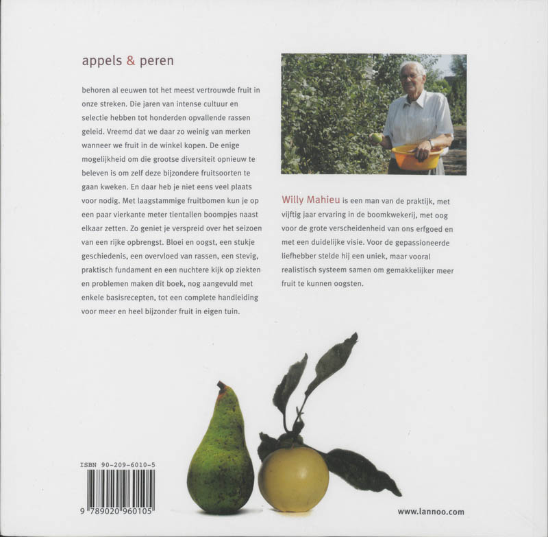Achterkant van Appels & Peren