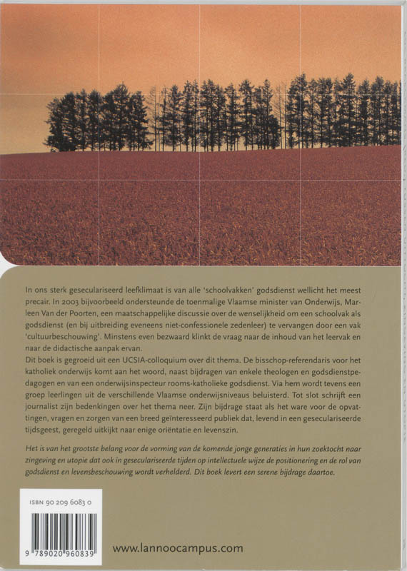 Achterkant van Tussen uittocht, zingeving en utopie