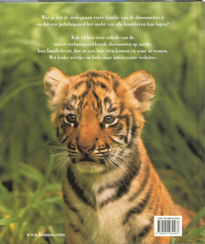 Achterkant van Bedreigde dieren