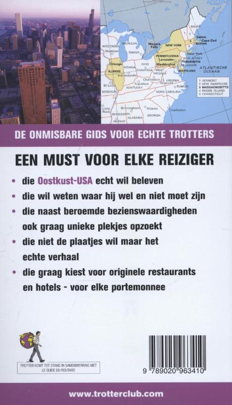 Achterkant van Oostkust USA