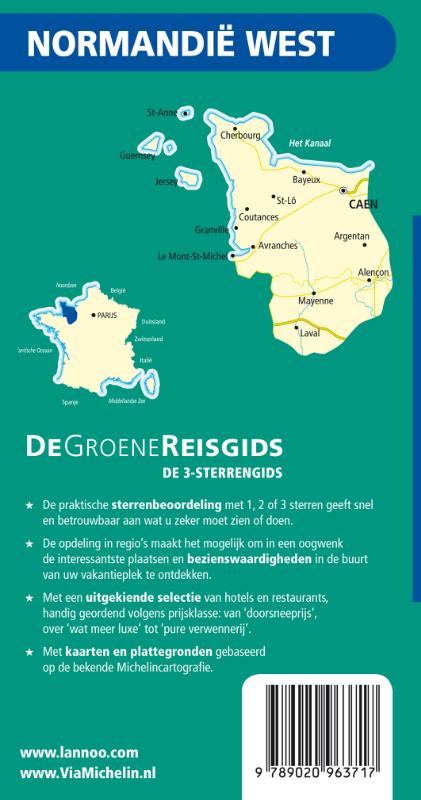 Achterkant van Normandie west