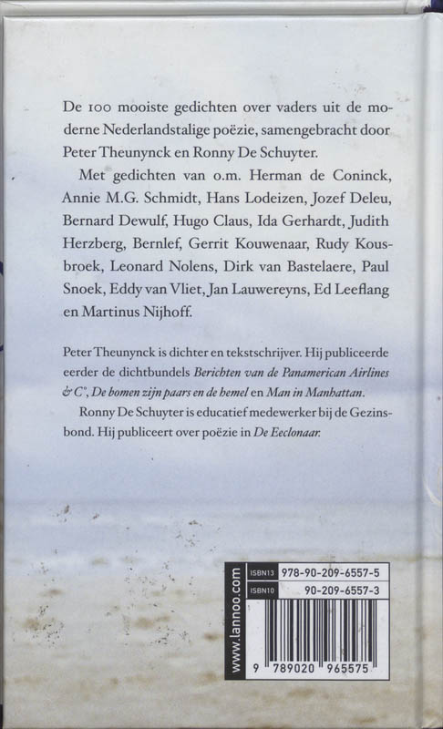 Achterkant van 100 vaders