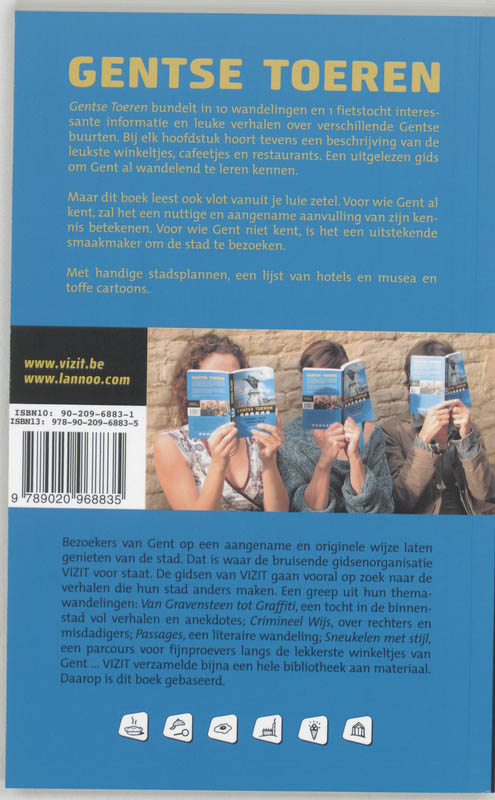 Achterkant van Gentse toeren