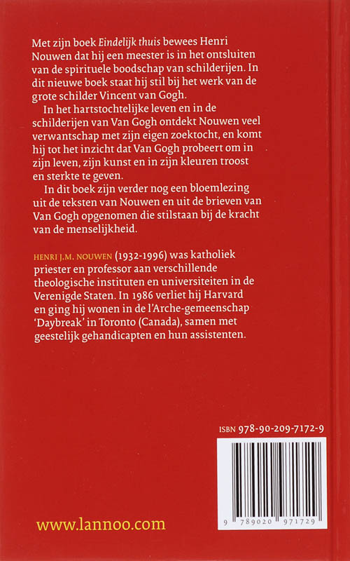 Achterkant van Vuur in mijn hart