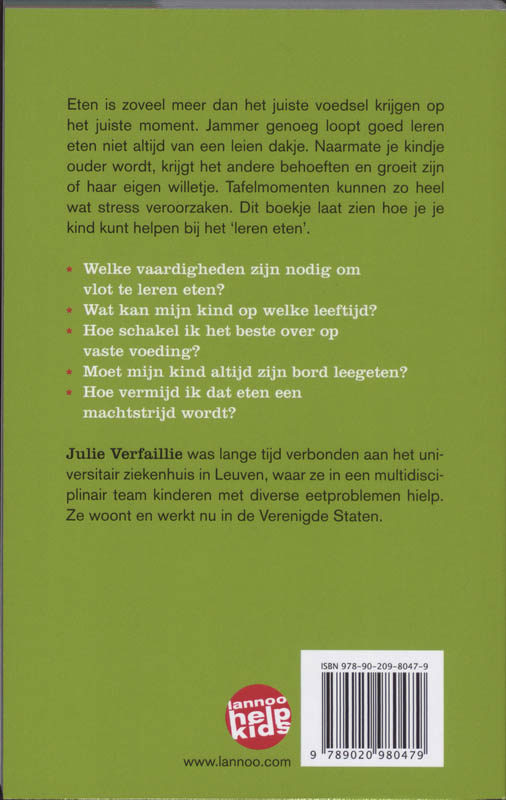 Achterkant van Eten