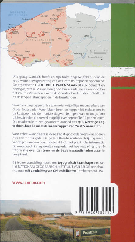 Achterkant van West-Vlaanderen
