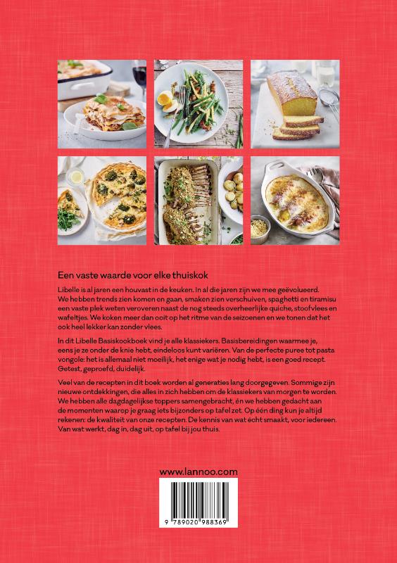 Achterkant van Libelle Basiskookboek