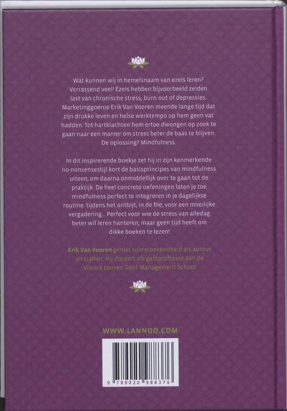 Achterkant van Wijsheid van de ezel