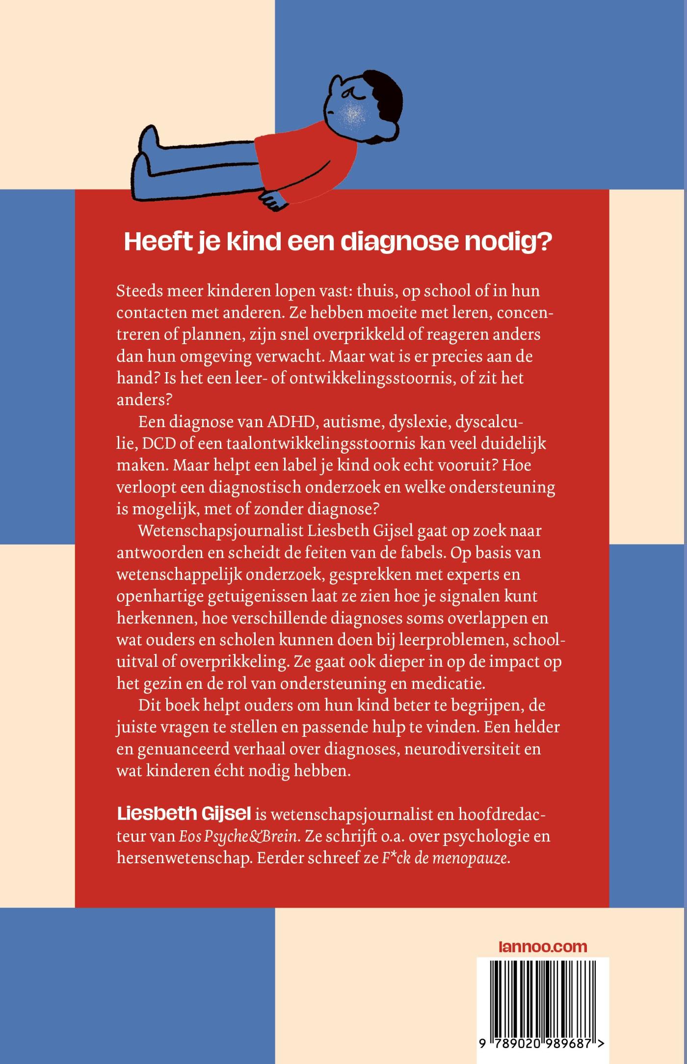 Achterkant van Druk, stil, gevoelig?