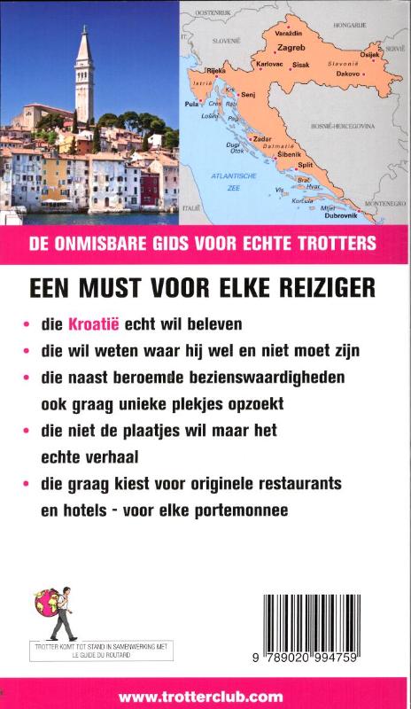 Achterkant van Kroatie