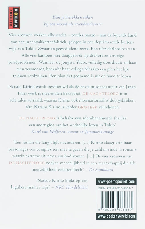 Achterkant van De nachtploeg