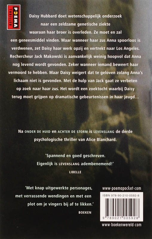 Achterkant van Levenslang
