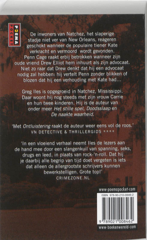 Achterkant van Ontluistering