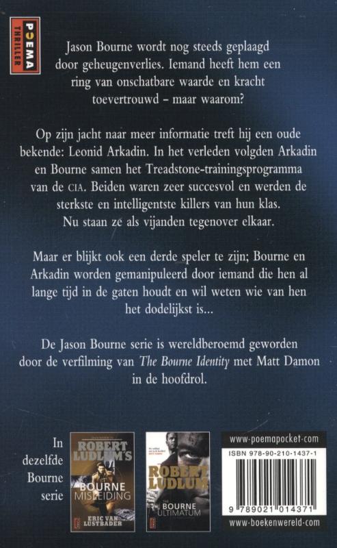 Achterkant van De Bourne Missie